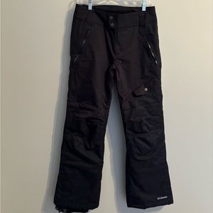 Columbia Omniheat Ski Pants, Black, Size S